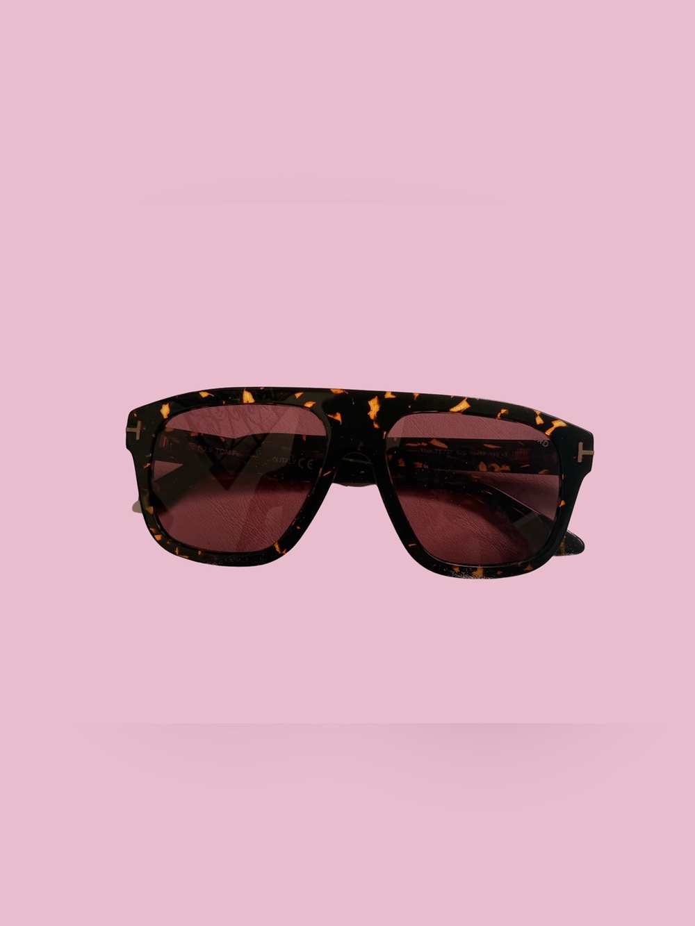 Tom Ford Tortoiseshell Square Sunglasses - Men